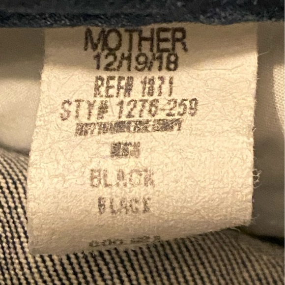 MOTHER Superior The Dazzler Cowboys Don’t Cry Size 25 - Picture 5 of 7